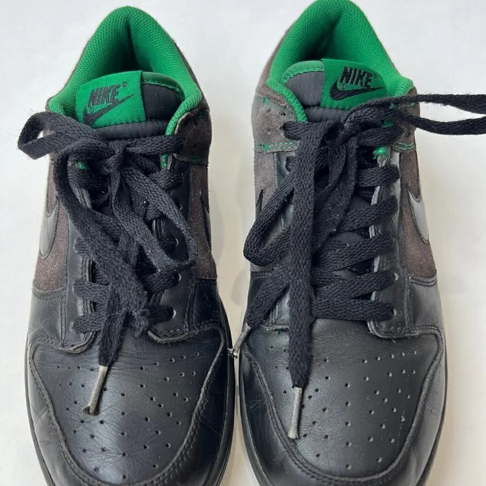 Nike 2007 Low Dunk Rasta Black-Pine green, Size 9